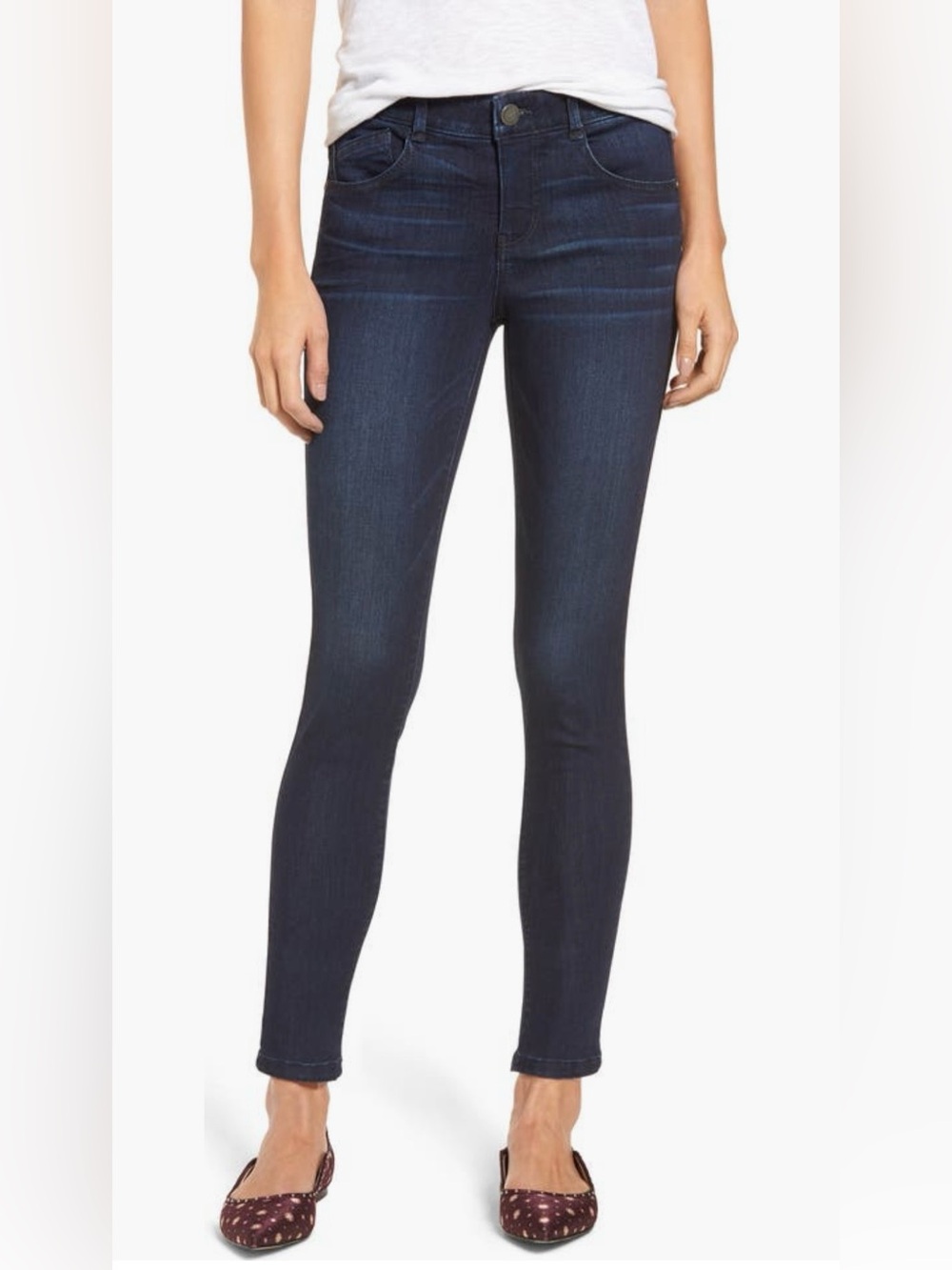 Wit & Wisdom ‘Ab’ Solution Skinny Ankle Petite Jeans